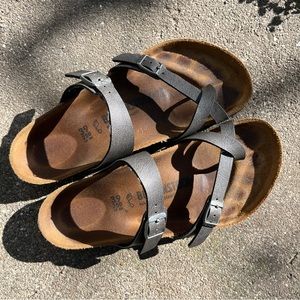 Birkenstock Mayari silver grey Sandals Size 39 Regular Width